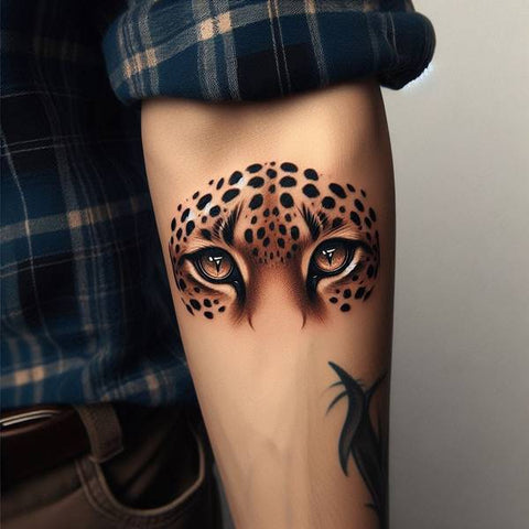 Jaguar Eyes Tattoo 1