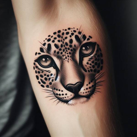 Jaguar Eyes Tattoo 2