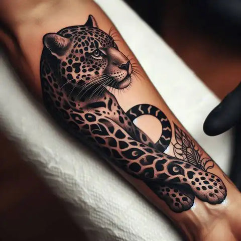 Jaguar Forearm Tattoo 2