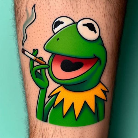 Kermit Frog Tattoo 1