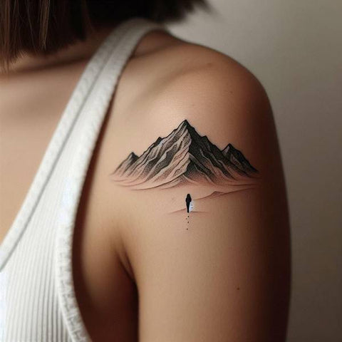 Lonely Mountain Tattoo 2