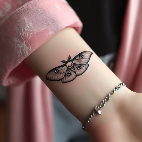 Luna Moth Tattoo 1