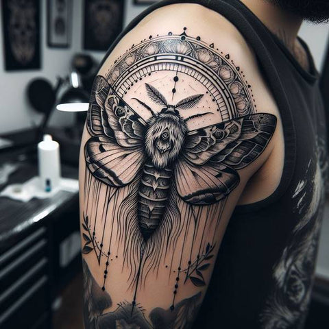 Majestic Moth Tattoo Designs To Decipher The Mysteries Of Life