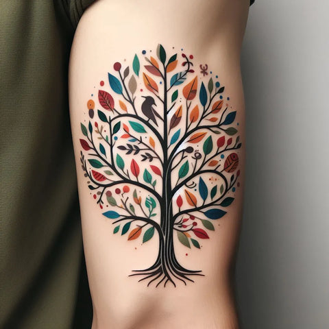 Meaning behind family tree tattoo