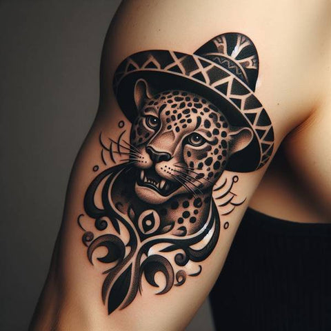 Mexican Jaguar Tattoo 1