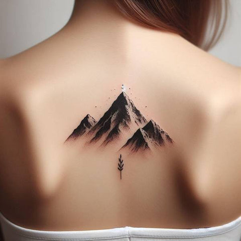 Mountain Back Tattoo