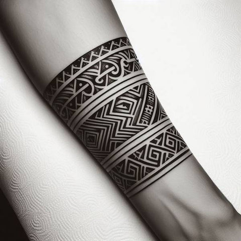 Polynesian Armband Tattoo 1