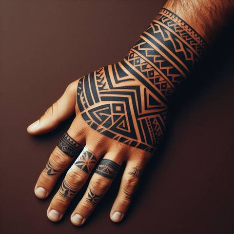 Polynesian Hand Tattoo 2