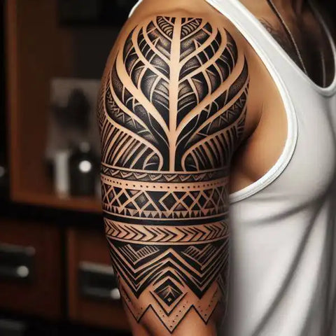 Polynesian Tribal Tattoo 1