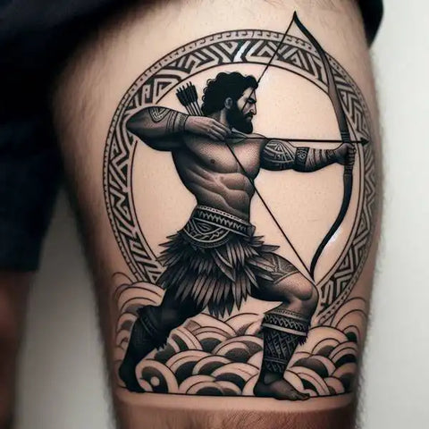 Polynesian Warrior Tattoo 2