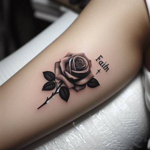 Rose Faith Tattoo 2