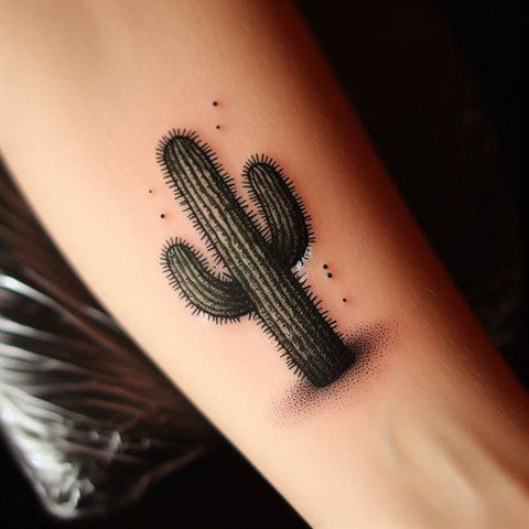 Saguaro Cactus Tattoo 1