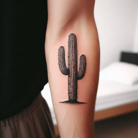 Saguaro Cactus Tattoo 2