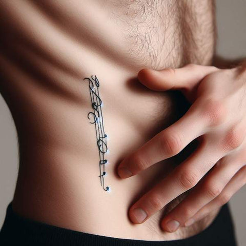 Minimalist rib script tattoo 🕊 Thanks for trusting me with your first  tattoo, Azel! . . . . #tattoo #tattooed #tattooideas #tattooart... |  Instagram