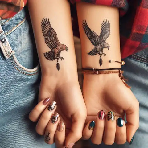 Siblings Eagle Tattoo 2