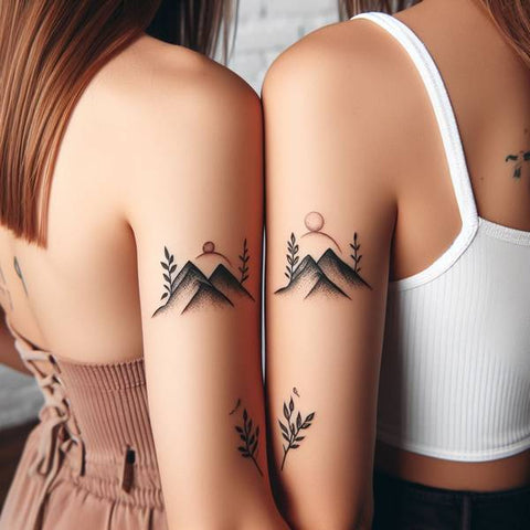 Siblings Mountain Tattoo