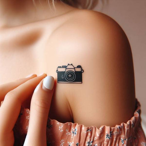 Small Camera Tattoo