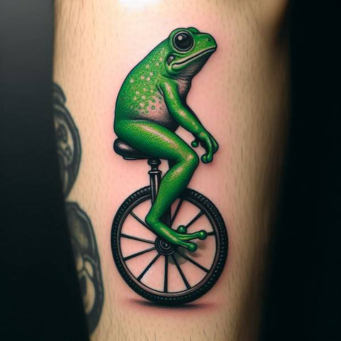 Small Frog Tattoo 1