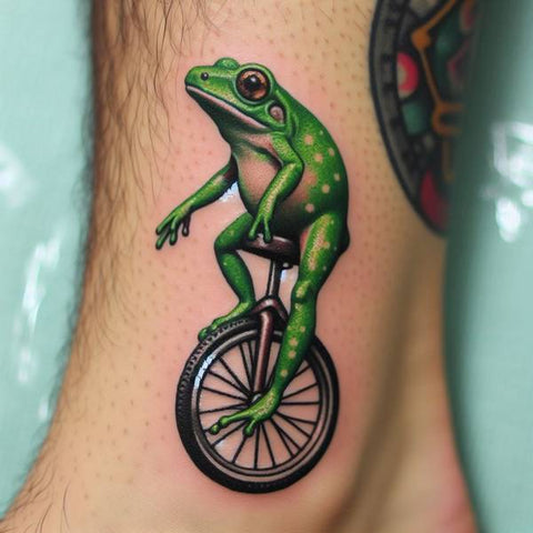 Small Frog Tattoo 2