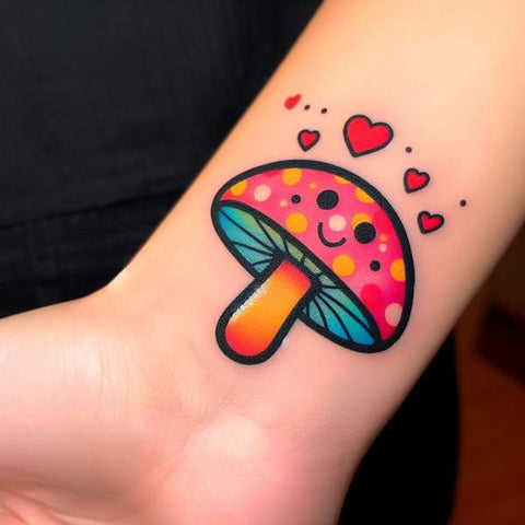 Tattoo uploaded by woksi.ink • Magic mushroom • Tattoodo