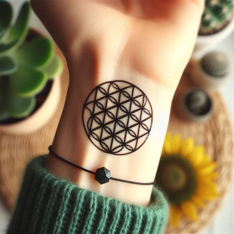 Small Sacred Geometry Tattoo 1