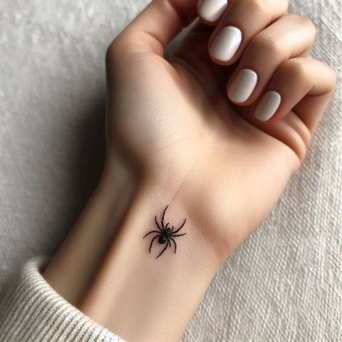 Small Spider Tattoo 1