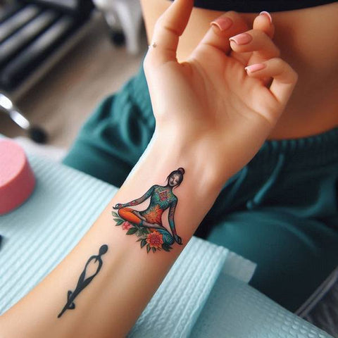 Small Yoga Tattoo 1