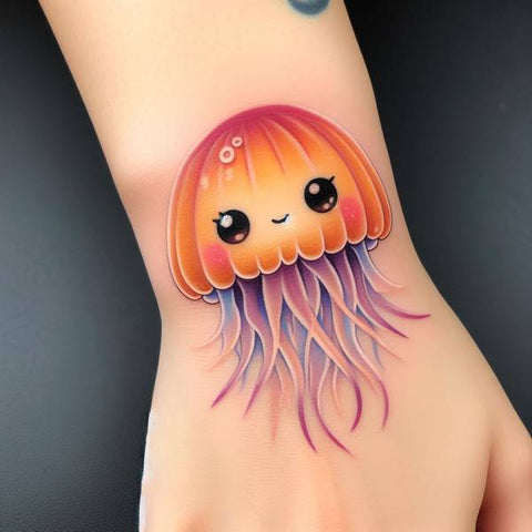 Spongebob Jellyfish Tattoo 1