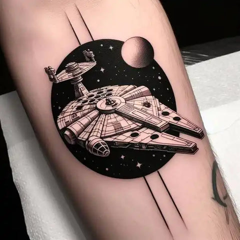 Star Wars Ship Tattoo 1