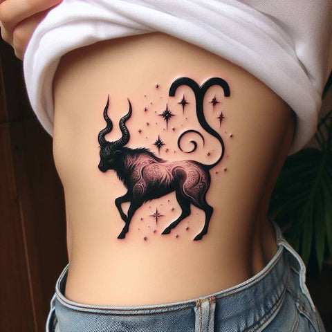 Taurus And Capricorn Tattoo