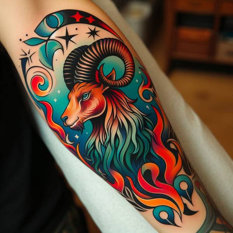 40+ Best Capricorn Tattoo Designs and Their Meanings | Capricorn tattoo,  Tattoos for guys, Tattoos
