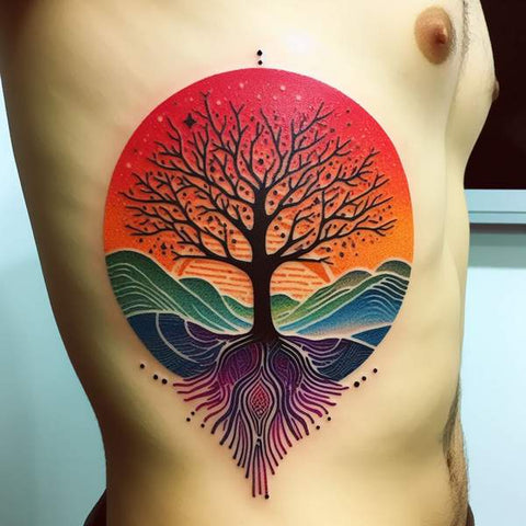 Tree Rib Tattoo