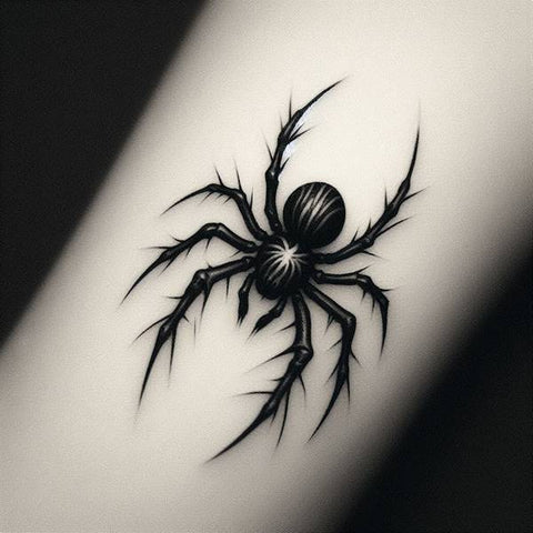 Tribal Spider Tattoo