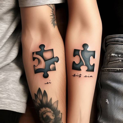 True Love Couple Tattoo Designs 2