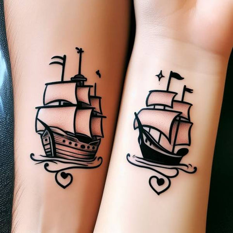 Unique Couple Tattoo 1