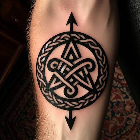 Viking Valknut Tattoo 1