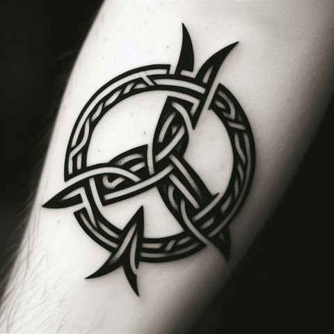 Viking Valknut Tattoo 2