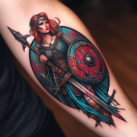 Warrior Princess Tattoo 1