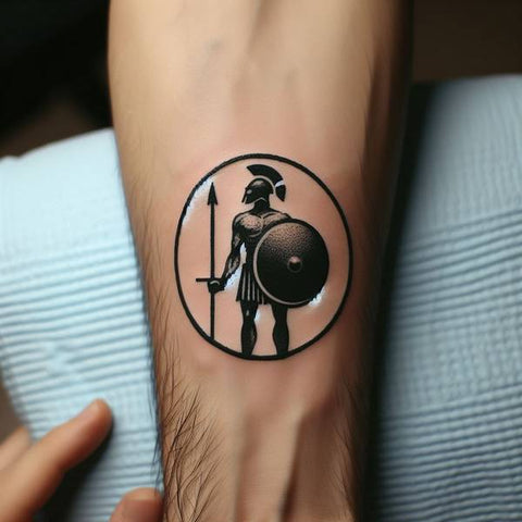 Warrior Symbol Tattoo 1