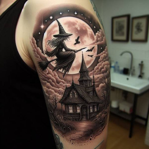 Witch House Tattoo 2