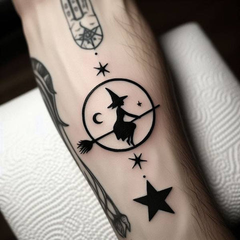 Witch Symbol Tattoo 1