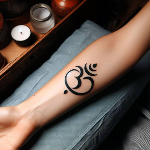 Yoga Symbol Tattoo 2