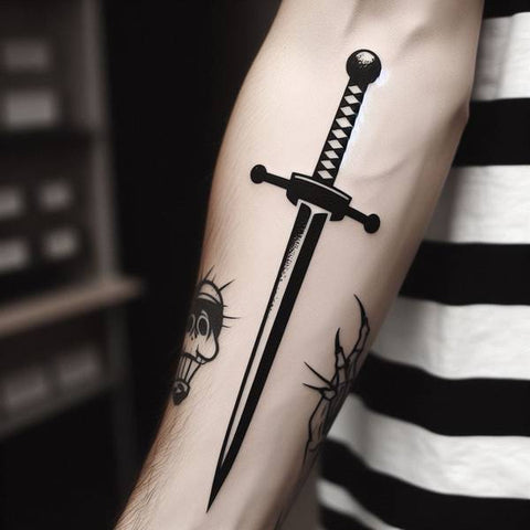 Zoro Sword Tattoo