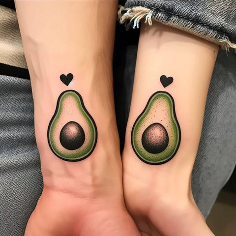 Avocado Couple Tattoo 1
