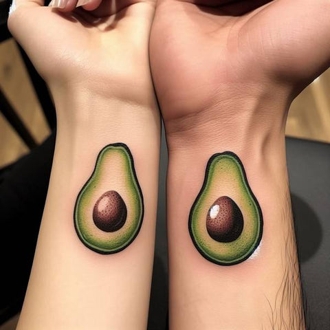 Avocado Couple Tattoo 2