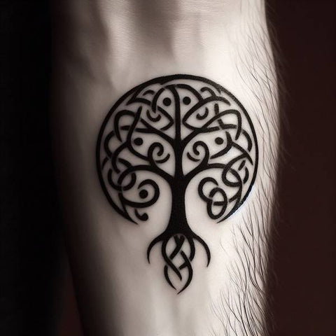 Celtic Family Tree Tattoo 1