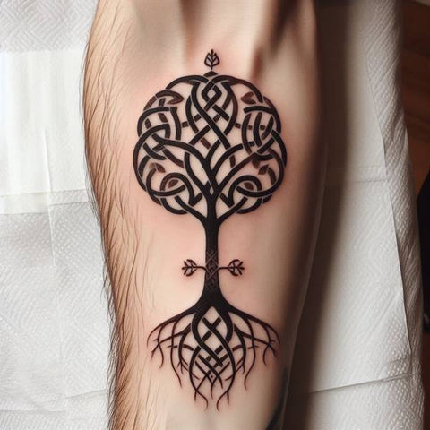 Celtic Family Tree Tattoo 2