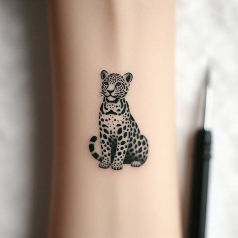 Simple Jaguar Tattoo