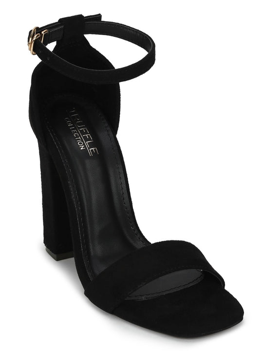 Ankle Straps Women's Sandals Summer Shoes Elegant Peep Toe Block High Heels  Sandals Girls Party Shoes