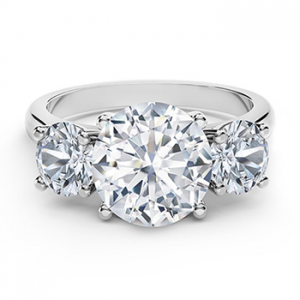 3 stone engagement ring